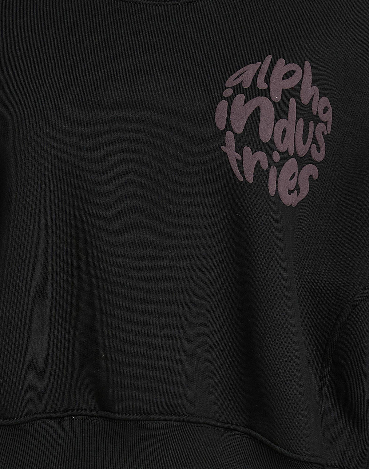 Alpha Industries Womens Sweatshirt in Black