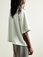 Entire Studios - Panelled Organic Cotton-Jersey T-Shirt - Neutrals