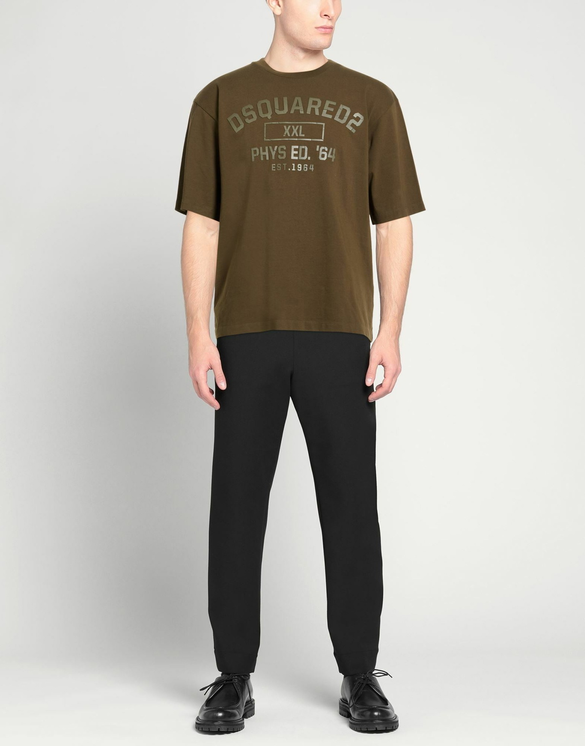 Dsquared2 Mens T-shirt Military in Green