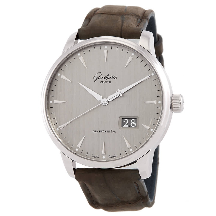 Photo: Glashutte Original Senator Excellence Panorama Automatic Mens Watch 1-36-03-03-02-02