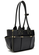 Ganni Posy Small Leather Shoulder bag - Black - One Size