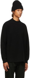 The Row Black Dareno Sweater