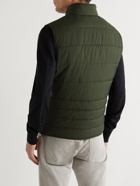 Canali - Quilted Wool Gilet - Green