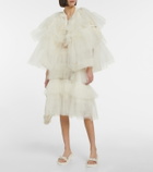 Simone Rocha - Tiered tulle jacket