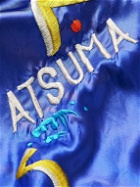 KAPITAL - J-Wave Embroidered Cotton-Satin Jacket