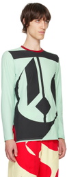 Stefan Cooke Green Gothic Font T-shirt