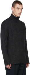 Theory Black Stanton Turtleneck