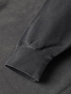 Visvim - Distressed Garment-Dyed Cotton-Jersey Hoodie - Gray