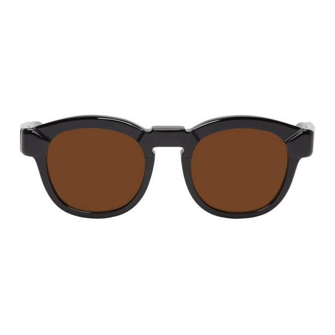 Photo: Kuboraum Black and Brown K17 BMS Sunglasses