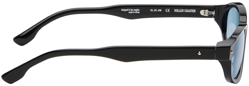 BONNIE CLYDE SSENSE Exclusive Black Rollercoaster Sunglasses