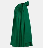Max Mara Beber halterneck taffeta minidress