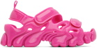 Collina Strada Pink Melissa Edition Puff Sandals