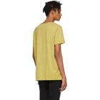 Ksubi Yellow Seeing Lines T-Shirt