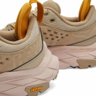 Hoka One One Women's Anacapa Breeze Low Sneakers in Oxford Tan/Peach Whip
