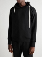 Craig Green - Lace-Detailed Cotton-Jersey Hoodie - Black