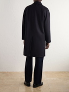 Valstar - Vittorio Wool-Blend Felt Coat - Blue