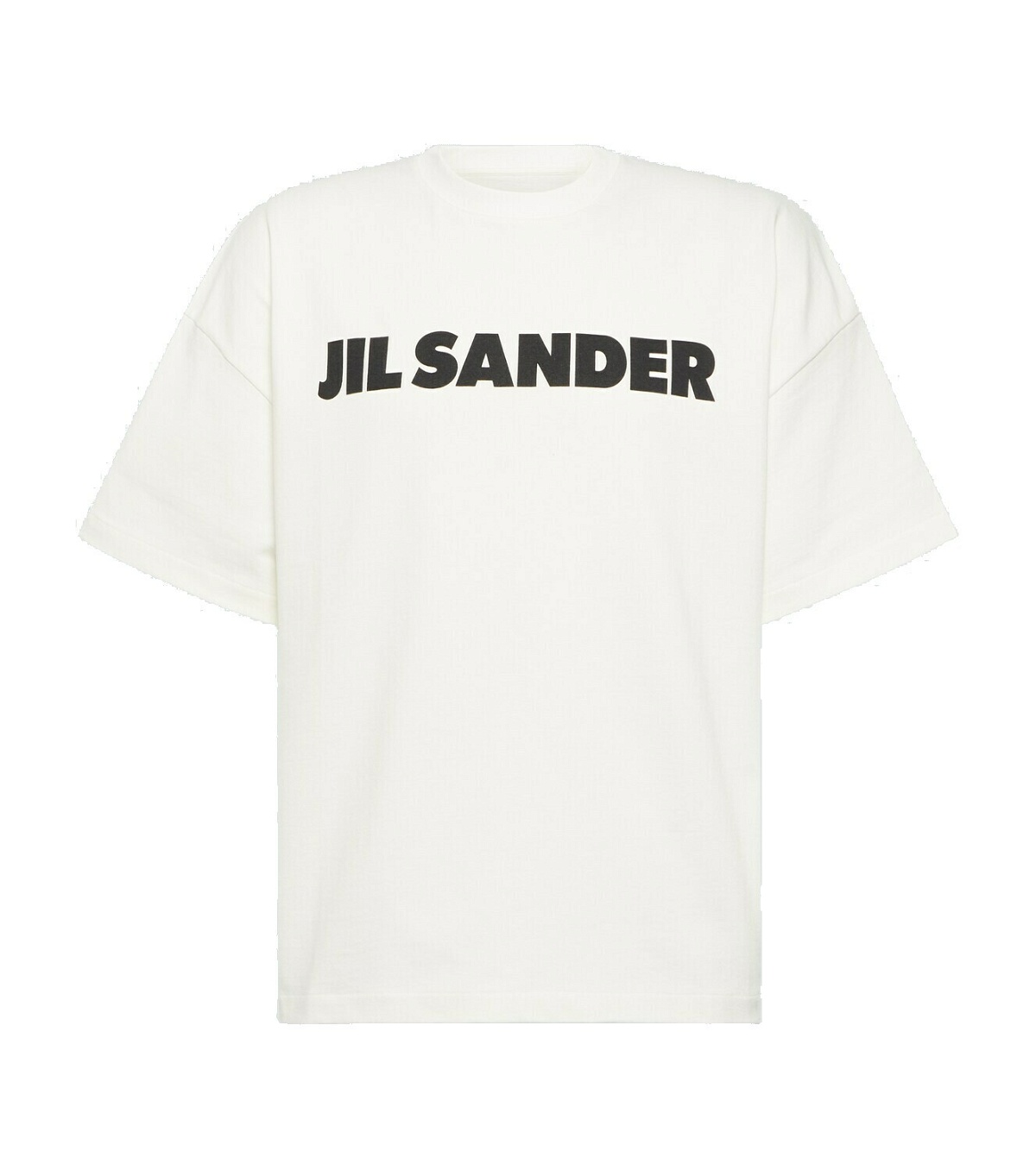 Photo: Jil Sander Logo cotton jersey T-shirt