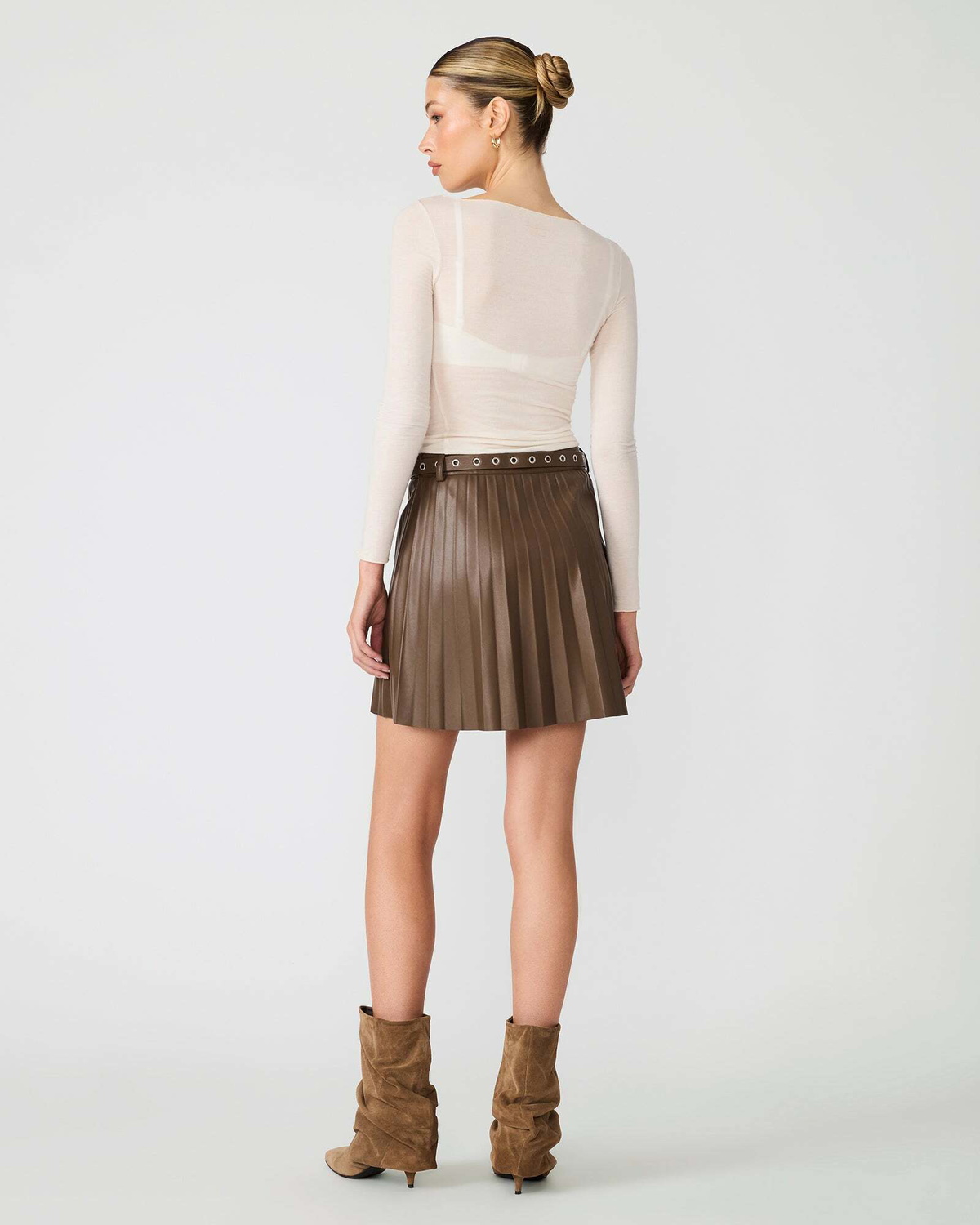 Steve Madden Isha Skirt Dresses in Cocoa