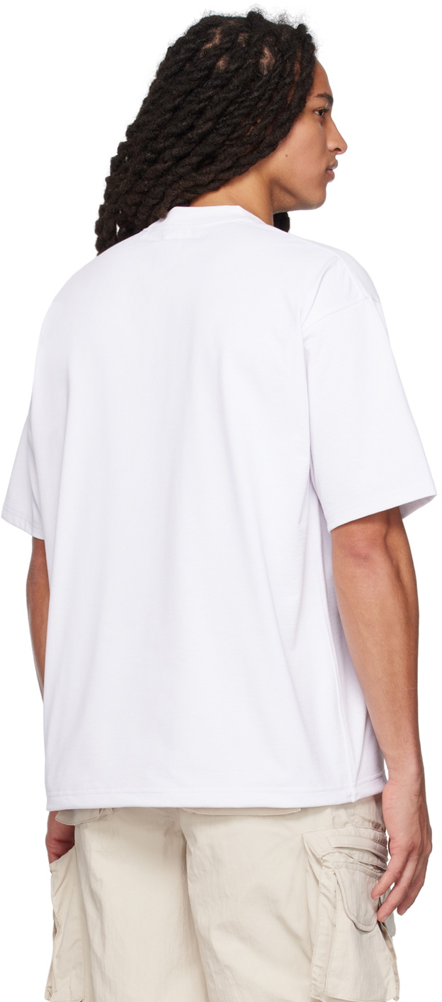 DAIWA PIER39 White Flap Pocket T-Shirt Daiwa Pier39