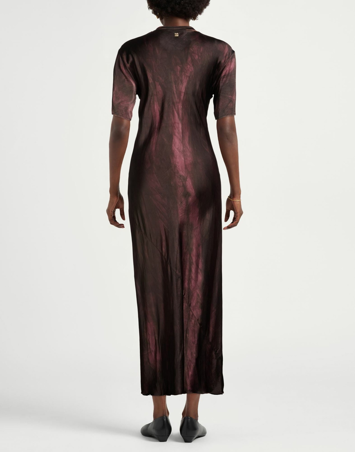 Manila Grace Womens Maxi dress Plum