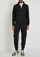 Moose Knuckles Hartsfield Half-zip Cotton Sweatshirt Black