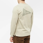 Pilgrim Surf + Supply Men's Team Pocket Long Sleeve T-Shirt in Light Grey