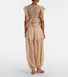 Adriana Degreas Lace balloon pants