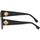 Fendi Black FF Diamonds Sunglasses