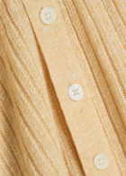 Guest In Residence Everywear Wide-leg Cashmere and Linen-blend Trousers Yellow
