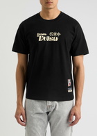 Evisu Daicock Printed Cotton T-shirt Black