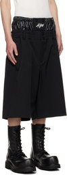 Moncler Genius Moncler x A$AP Rocky Black Logo Patch Shorts