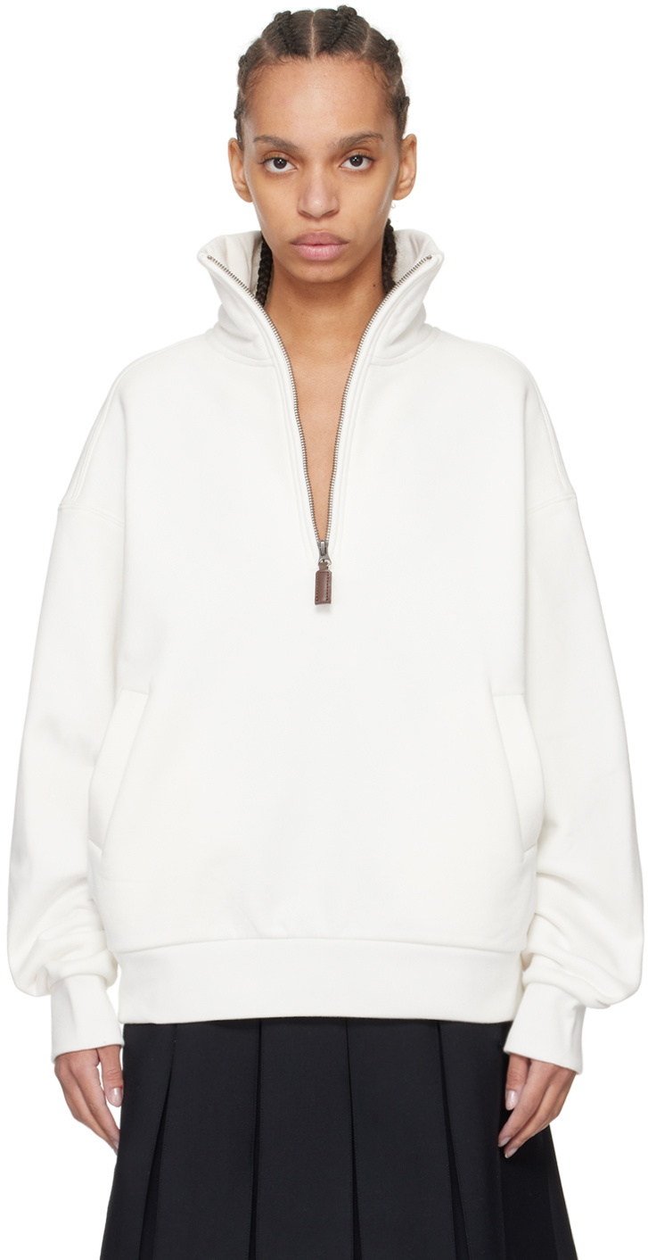 Fax Copy Express SSENSE Exclusive White Sweatshirt