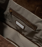 Brunello Cucinelli Suede duffel bag