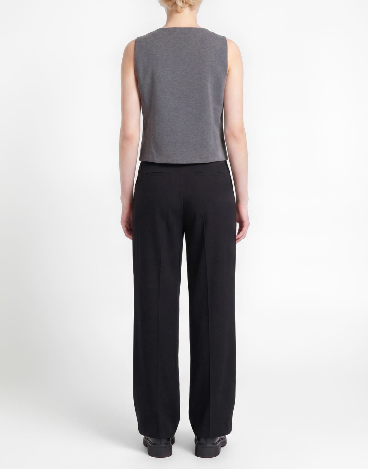 Circolo 1901 Womens Tailored Vest in Grey