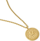 TOM WOOD - Coin Gold-Plated Necklace - Gold