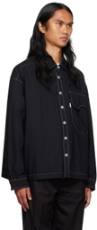 Bonsai Black Buttoned Shirt