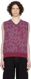 Pop Trading Company Pink Spencer Vest