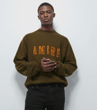 Amiri - Logo jacquard-knit cashmere sweater