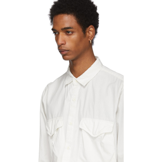 nonnative White Hunter Shirt Nonnative