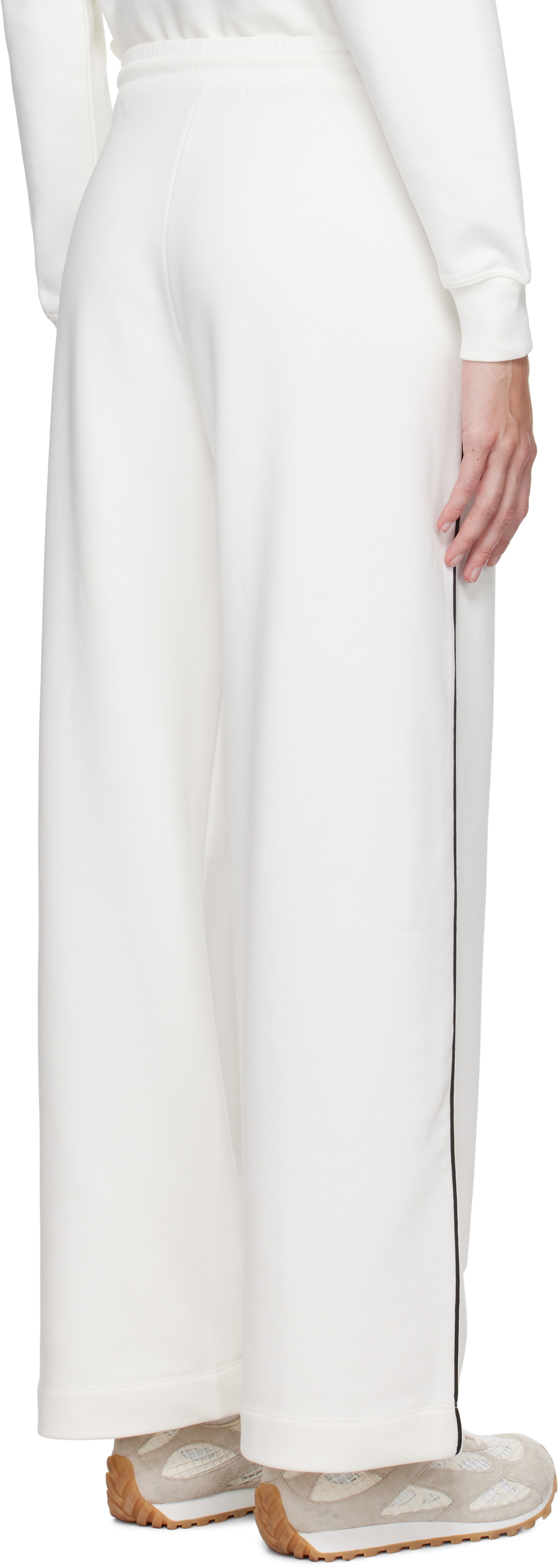 Max Mara Leisure White Curve Lounge Pants