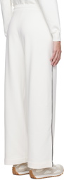 Max Mara Leisure White Curve Lounge Pants