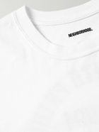 Neighborhood - Logo-Print Cotton-Jersey T-Shirt - White