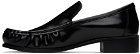 Acne Studios Black Leather Loafers
