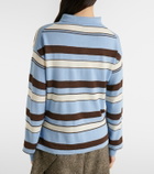 JW Anderson Striped polo shirt