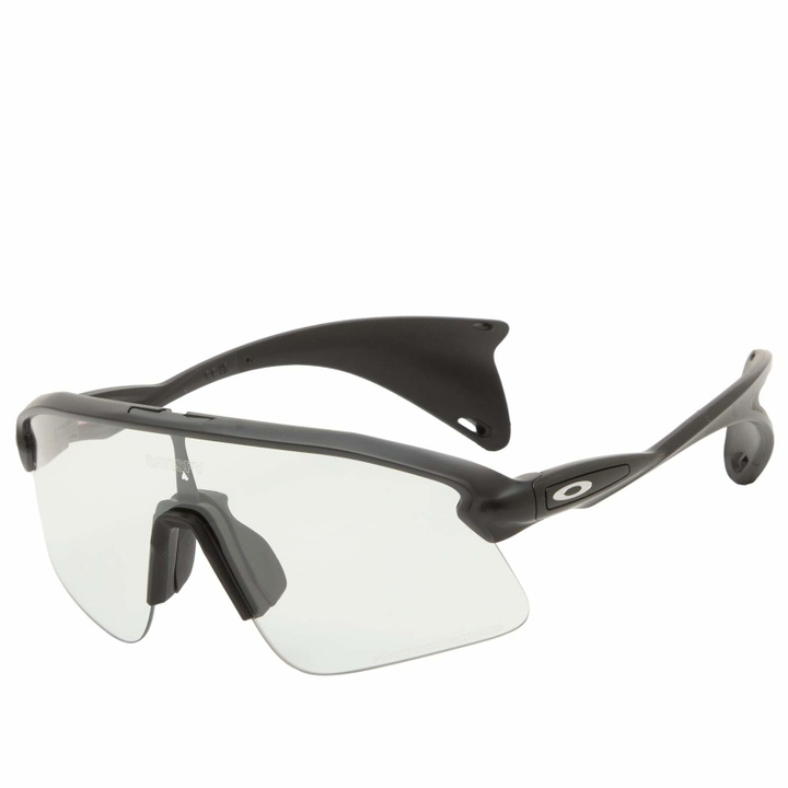 Photo: Oakley x Satisfy Stunt Devil Sunglasses in Matte Black Ink 