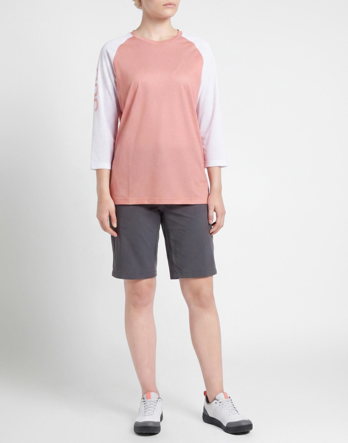 Poc Womens T-shirt in Salmon pink
