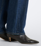 Toteme Leather ankle boots