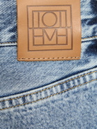 TOTEME Tapered Leg Organic Denim Jeans