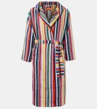 Missoni Riverbero Zigzag cotton terry bathrobe