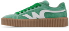 Weekend Max Mara Green Dedalo Sneakers